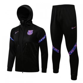 FC Barcelona Trainingsjack Capuchon 2022-23 Zwarte